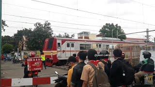 ALARM BARU PALANG Perlintasan KERETA STASIUN KEMAYORAN NO 16