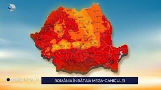 Stirile Kanal D -  Romania in bataia mega-caniculei  Editie de seara