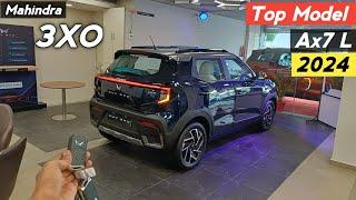 Mahindra Xuv 3XO Top Model Ax7 L 2024  XUV 3XO Top Model Review ️