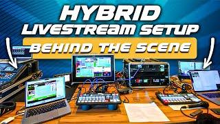 Hybrid Livestream Behind The Scenes - Zoom Webinar + Zoom Guest Speakers