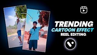 Trending Cartoon Effect Reels Video Editing  Animation Character Reels Video Editing