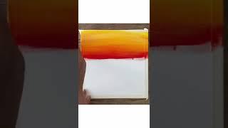 akrilik boya ile günbatımı nasıl yapılır