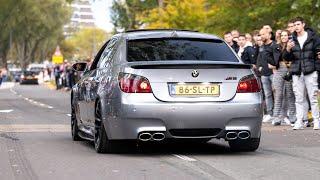 BMW M5 E60 with Eisenmann Exhaust - LOUD V10 Sounds 