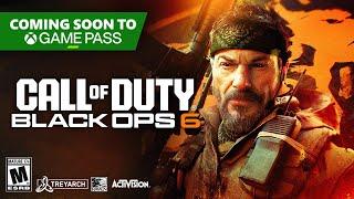 BLACK OPS 6 COMING To Game Pass... FREE For ALL XBOX Players Call of Duty 2024