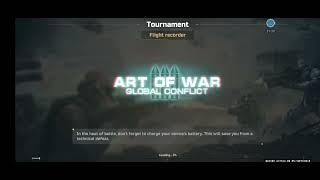 Art of War 3  tournament flight recorder star league top 1  vs confederation