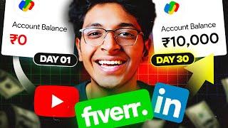 Make Your FIRST ₹10000 Freelancing in 30 DAYS as Student  Ishan Sharma