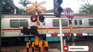 Perlintasan Kereta Api MANGGARAI Jakarta