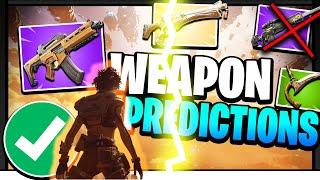 PREDICTION ALL Weapon Vaults & NEW Weapons Coming in Fortnite Season 3