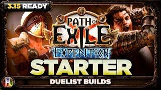 Path of Exile 3.15 - Duelist Starter Builds for Expedition League - Expedition PoE - PoE 3.15