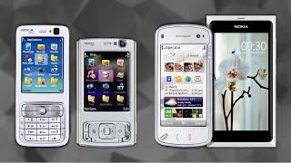 Evolution of Nokia Nseries Smartphones 2005 - 2011