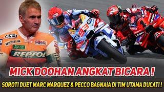 GEGERKAN PUBLIKBAKAL JADI KONTROVERSI DUET MARC MARQUEZ & PECCO BAGNAIA MICK DOOHAN ANGKAT BICARA