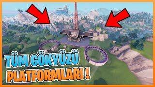 TÜM GÖKYÜZÜ PLATFORMLARINI ZİYARET ET  9. SEZON 1. HAFTA GÖREVLERİ  Fortnite Battle Royale Türkçe