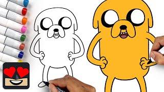 How To Draw Jake the Dog  Adventure Time