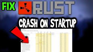 Rust – How to Fix Crash on Startup – Complete Tutorial