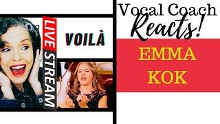 LIVE REACTION 15 Year Old Emma Kok Sings Voilà – André Rieu Voice Coach Reacts & Deconstructs