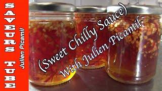 How to make a Sweet Chilly Sauce with The French Baker TV Chef Julien very nice with Fish Cakes