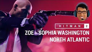 Hitman 2  Bölüm 6  North Atlantic - The Ark Society  Zoe - Sophia Washington  Oynanış Videosu