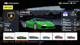 Forza Horizon 2 X360 - All Cars from Autoshow 27.09.2014