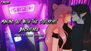 Making Out With The Guitarist Backstage Lesbian ASMR Audio Roleplay F4F