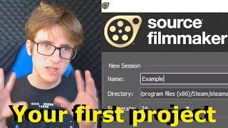 Source Filmmaker for beginners tutorial Part 1 - basic setup loading maps and importing characters