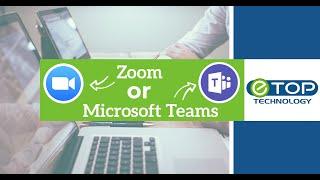 Working From Home with Zoom or Microsoft Teams?  How to manage Business Meetings from Home