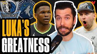 Mavericks-Timberwolves Mailbag Luka Doncic greatness Anthony Edwards will be back  Hoops Tonight