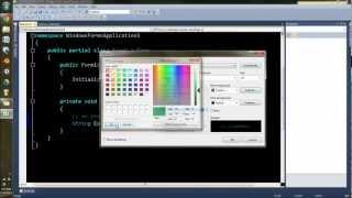 How to Change Visual Studios Theme