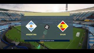 Argentina vs Spain  Paris Olympics 2024  Semi-Final  goals & highlights