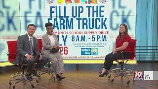 Fill Up the Farm Truck School Supply Drive in Morgan County  July 23 2024  News 19 at 9 a.m.