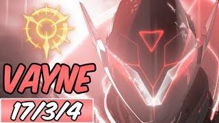 PRESS THE ATTACK VAYNE ADC  Build & Runes  Diamond PROJECT Vayne  League of Legends  S9