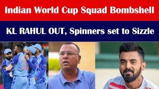 India’s World Cup Squad Shakeup KL Rahul Out Spin Quartet In Focus  Live with Basit Ali