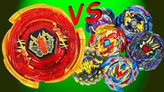 How and with whom to defeat the Beyblade Storm Pegasis with a very strong driver with a red spring?
