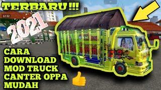 CARA DOWNLOAD MOD BUSSID TRUCK CENTER OPPA MUDA 2021+ LIVERY BUS SIMULATOR INDONESIA