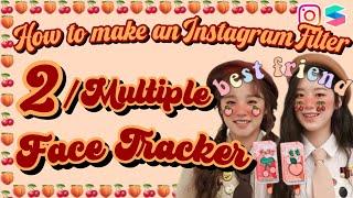 2  Multiple Face Tracker  How to make an Instagram Filter  Spark Ar Tutorial