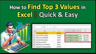 Excel Pro Tips Discover How to Find the Top 3 Values with LARGE Function 