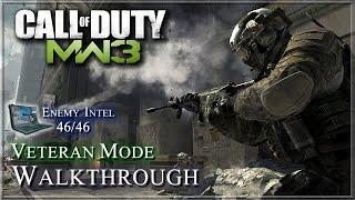 Call of Duty Modern Warfare 3 PS3 - Walkthrough  Veteran  All Enemy Intel