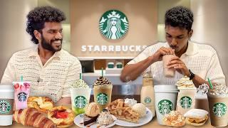 Full Menu Starbucks കഴിച്ചാൽ 10000 രൂപ