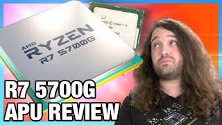AMD $360 Ryzen 7 5700G APU Review & Benchmarks vs. R5 5600G R7 5800X & More