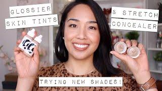 Glossier Skin Tint + Stretch Concealer  Trying New Shades