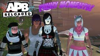 A REAL NINJA  APB Reloaded Funny Moments