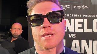 Canelo says IF MONEY RIGHT he will fight CRAWFORD but says no offer given by Turki