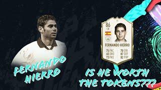 Fifa 20 Icon Swaps Hierro IS HE WORTH IT