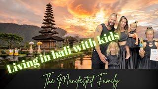 Living in Bali with kids.