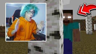 Minecraftta Arkadaşımı Herobrine olarak Trolledim