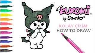 Easy Drawing Kuromi I Kolay Kuromi Çizimi I Kuromi Nasıl Çizilir?