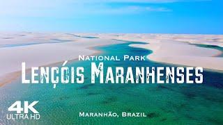 Lençóis Maranhenses 2023  Drone Aerial 4K Maranhão  Brazil Brasil