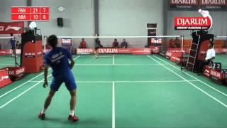 Arahmat Kurniawan PB. SGS PLN Bandung VS Panji Ahmad Maulana PB. Mutiara Cardinal Bandung