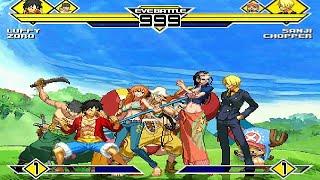 One Piece Party 4v4 Patch MUGEN 1.0 Battle