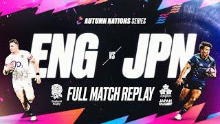 FULL MATCH REPLAY   2022   ENGLAND V JAPAN  AUTUMN NATIONS SERIES