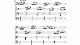 Filippo Gragnani - Quartet for Violin Clarinet and Two Guitars Op. 8 c. 1810 Score-Video